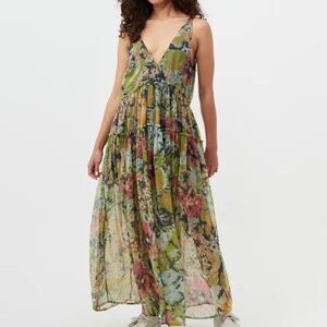 Free People Floral Maxi Dress - Multicolor